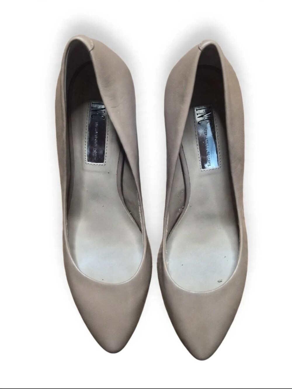 I.N.C. International Concepts Taupe Pointed Toe Pumps Size 9M